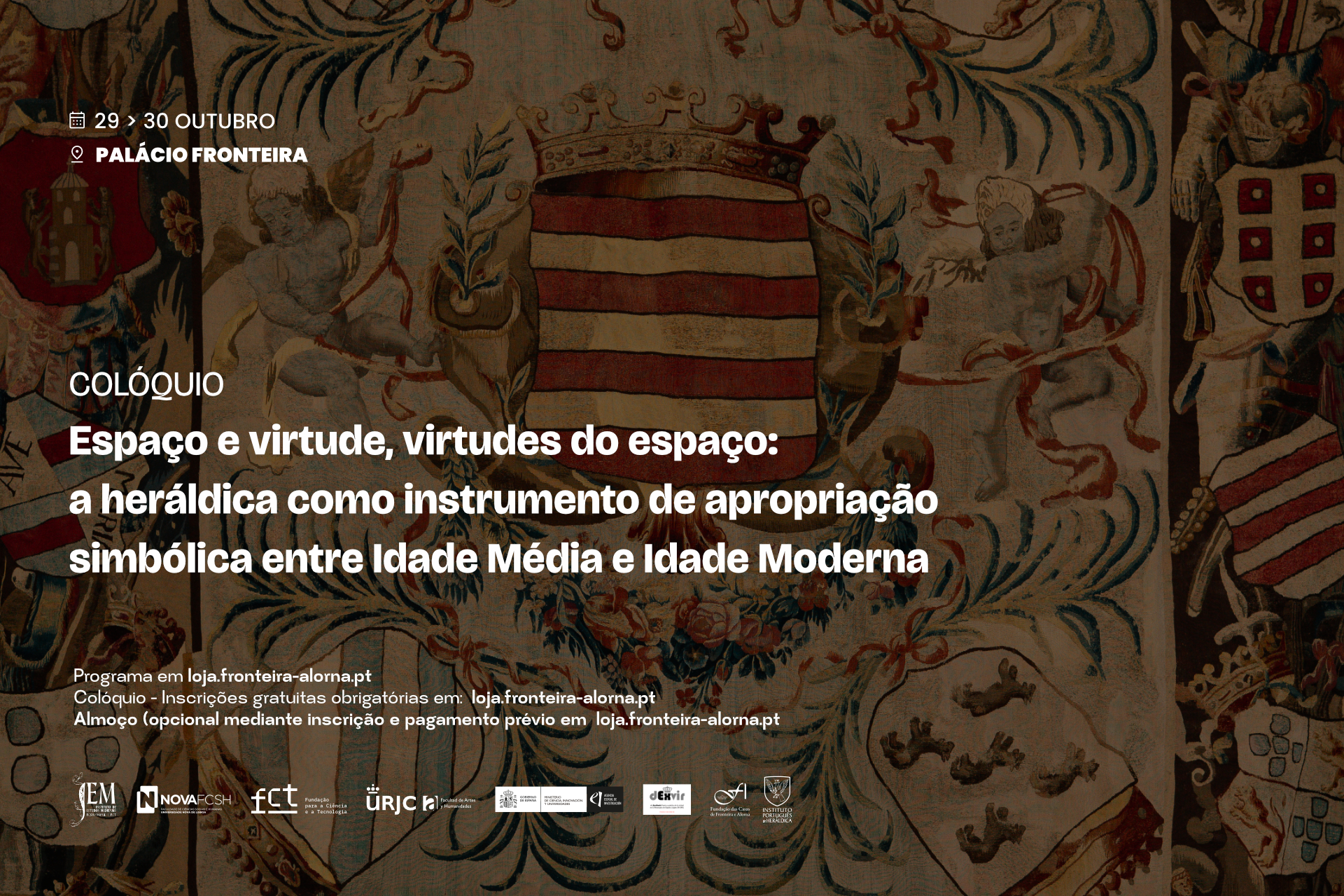Almoço 29/10 - Colóquio "Espaço e virtude, virtudes do espaço"