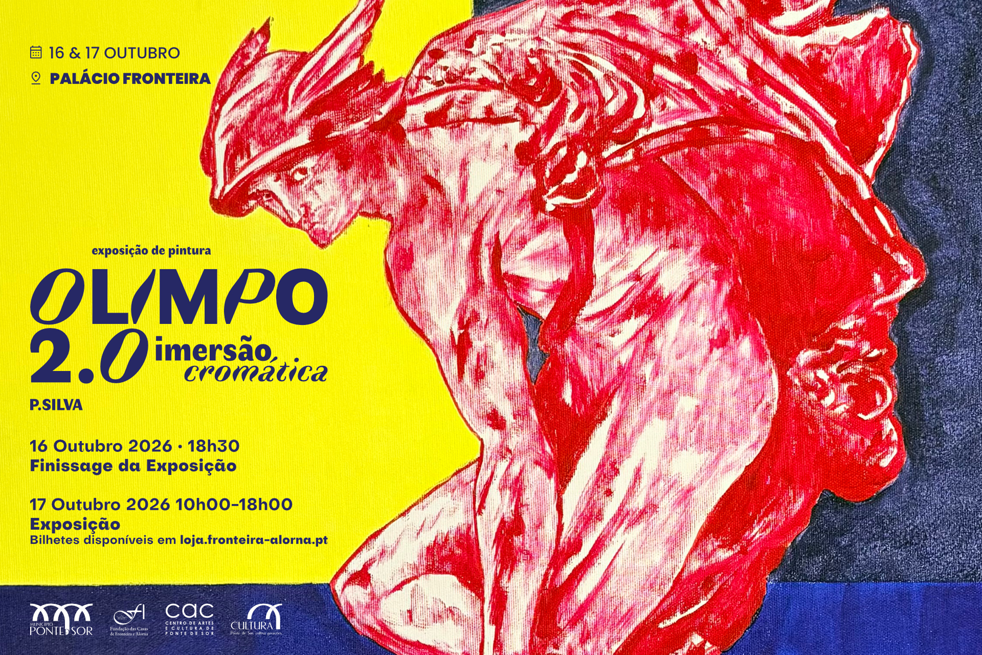 Exposição de Pintura OLIMPO 2.0 — Imersão Cromática