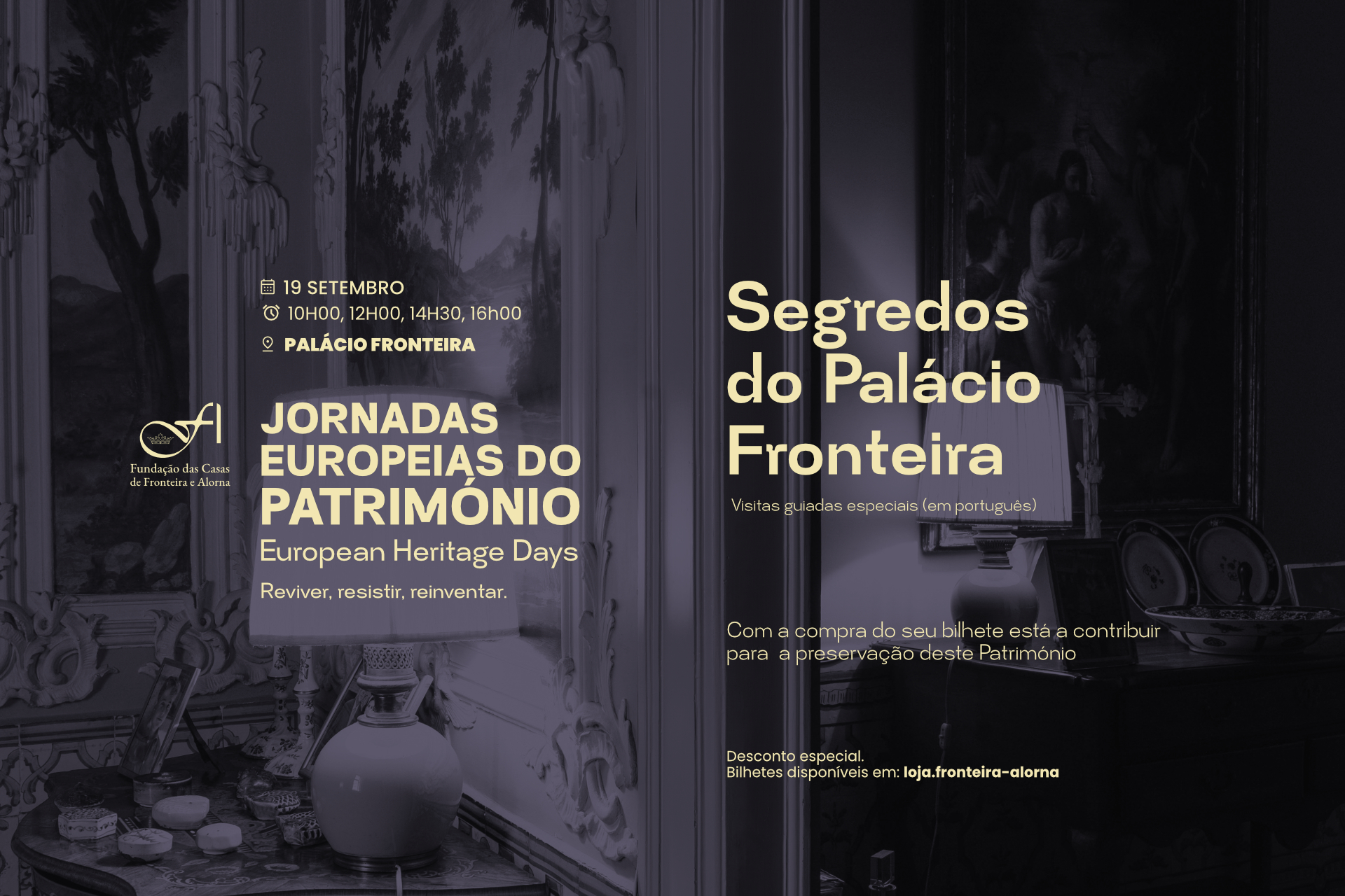 Visita Temática Segredos do Palácio Fronteira