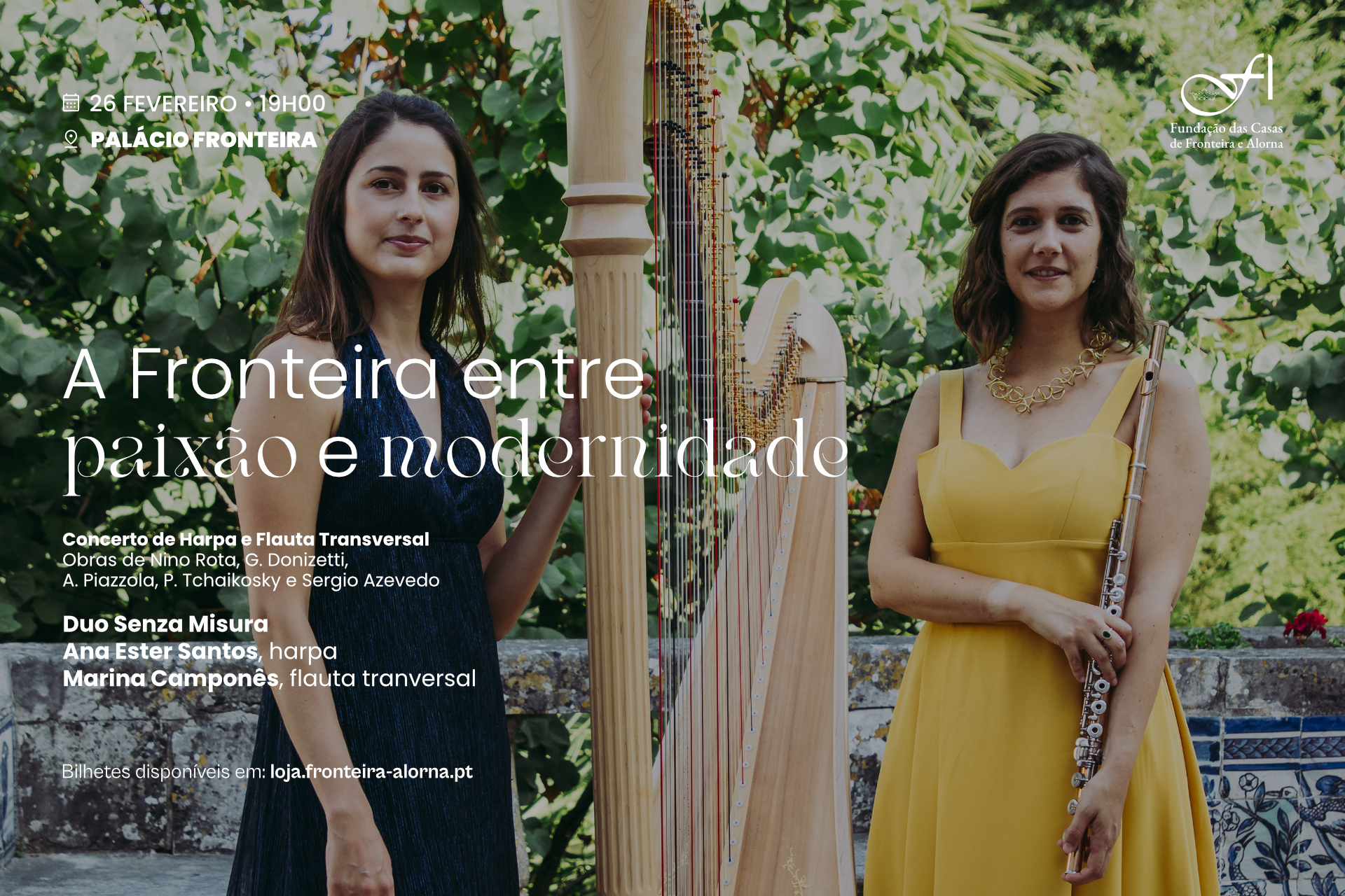 Concerto de Harpa e Flauta Transversal